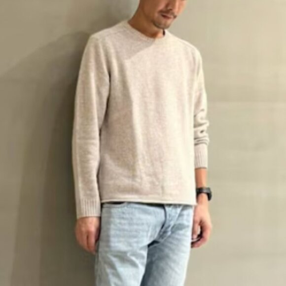 James Perse Men's Cashmere Crew Sweater - Picture 1 of 10